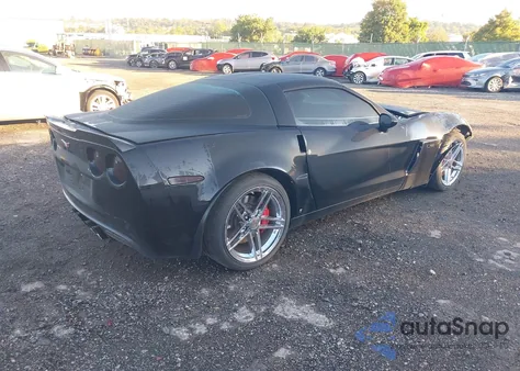 2009 Chevrolet Corvette Z06 W/3Lz из США, поврежденный, VIN 1G1YZ26E395103557